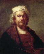 REMBRANDT Harmenszoon van Rijn Self-Portrait painting